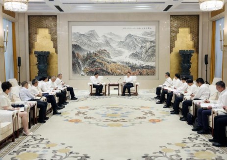 国家电网与湖北省委省政府举行会谈