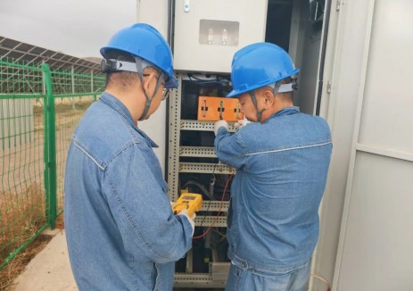 甘肅電投酒匯公司順利完成河清灘<em>光伏電站</em>箱變低壓側通風系統改造消缺工作