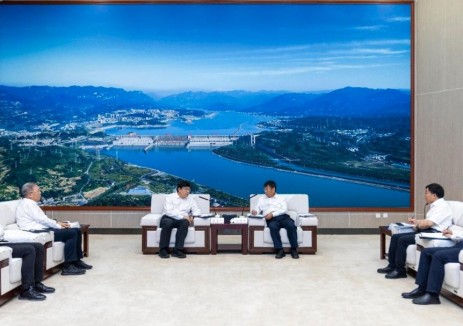 三峡集团与国家电网公司座谈