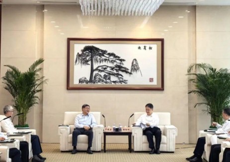 东方电气罗乾宜、张彦军率队访问中国华能