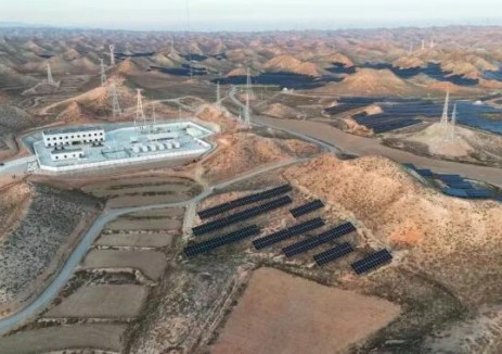 中能建兰州新区绿电制氢示范项目满负荷联调成功