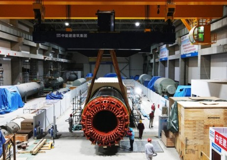 中国能建建筑集团承建的大同湖东百万电厂1号机组