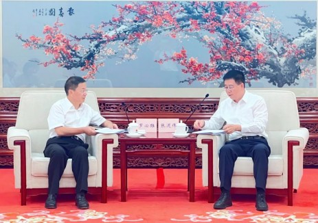 推进跨省跨区域清洁能源基地、绿色氢基能源、储能合作！罗必雄与中国石油集团党组成员、副总经理张道伟会谈
