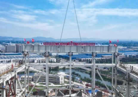中国能建安徽电建二公司承建的安徽安庆电厂三期2×100
