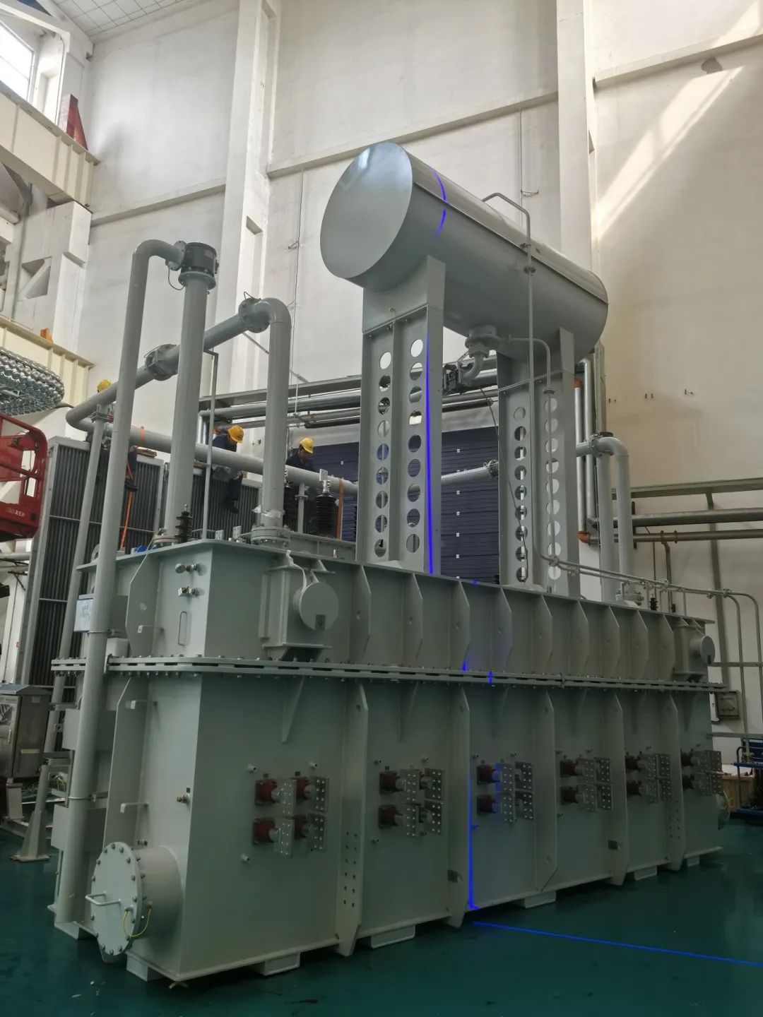 国内容量最大的绿氢整流变压器在西电中特一次通过型式试验.jpg