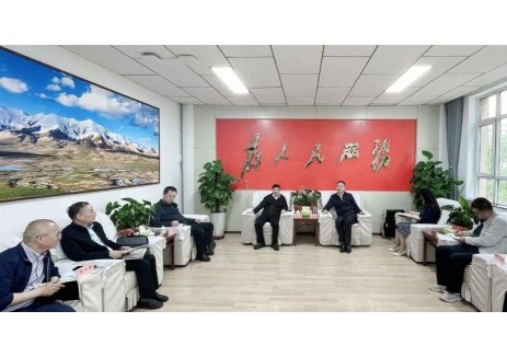 姚小彦 于淼拜会青海省生态环境厅党组书记汤宛峰