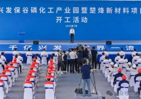 200亿元！这个绿色磷化工项目正式开工