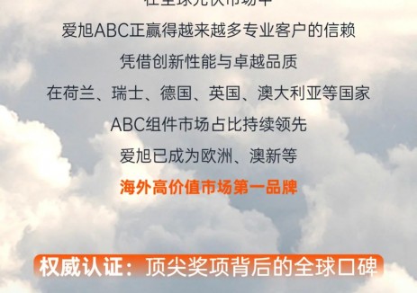 爱旭海外第一光伏品牌的背后是...