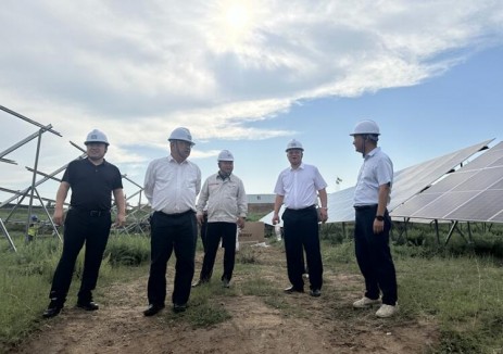 中国能建云南院主要领导赴晋北云冈光伏发电项目开展安全生产督导检查和调研工作