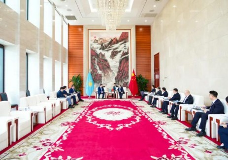 徐陆会见哈萨克斯坦萨姆鲁克卡泽纳主权基金副董事长尼古拉，深化新能源开发等领域合作