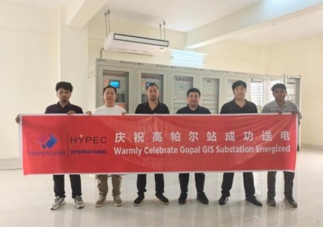 孟加拉配网项目高帕尔电站送电