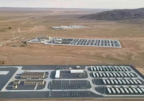 内蒙古阿左旗100MW/400MWh独立新型储能电站示范项