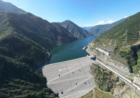 大渡河流域首次梯级电站联合生态调度试验完成