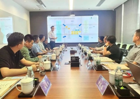 中核汇能领导层到访协合运维，共商新能源运营合作