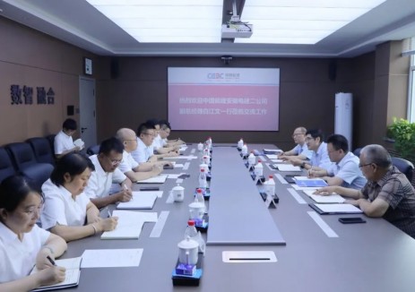 在新能源领域开展深入合作！中国能建山西电建党委