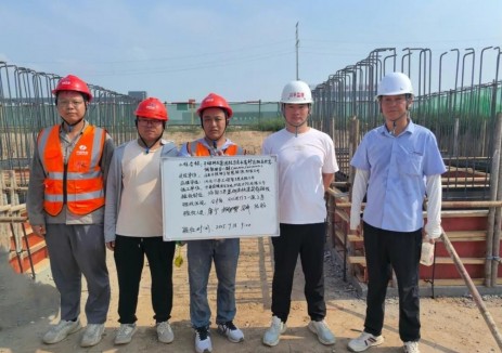 河南驻马店高新区储能电站项目完成隐蔽验收并启动