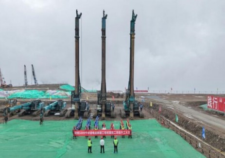 国内海拔最高的特高压变电站桩基工程开工建设