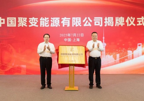中国聚变能源有限公司在沪成立，龚正申彦锋共同揭