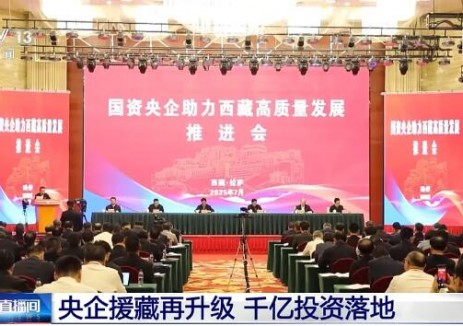 罗乾宜参加国资央企助力西藏高质量发展推进会