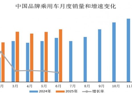 数据简报 | 2025年6月中国品牌乘用车销售情况简