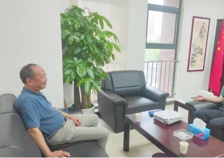 詹玉地与中国能建西南区域总部总经理司明交流洽谈