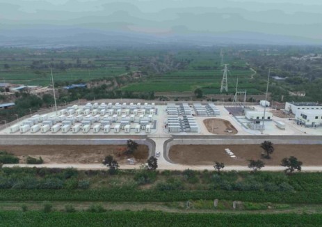 公司承建的首个飞轮储能项目并网送电一次成功