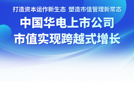 华电国际、华电新能等上市公司市值实现跨越式增长
