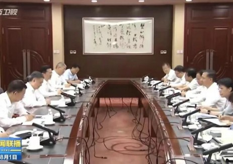 温枢刚拜会山西省省长卢东亮