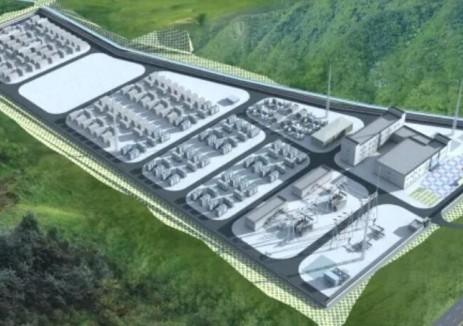 中国能建西北院总承包建设的绵阳港旗游仙区300兆瓦/600兆瓦时电化学储能电站项目（一期）并网投运