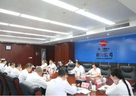 刘军会见中国电力工程顾问集团西北电力设计院有限公司党委书记、董事长刘增强一行