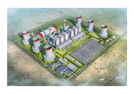 西北电建三公司中标中新建电力兵准园区6×66万千