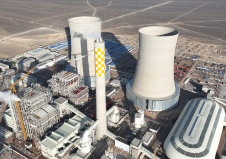 中国能建承建的华润电力新疆重能石头梅2×100万千瓦煤电项目2号机组电气并网工作完成