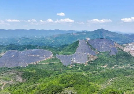 国内单片区最大！HYPSET助力华能集团建设山地光伏