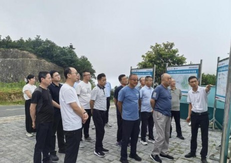 中国水电建设集团十五工程局有限公司策划评估组到江西赣县抽水蓄能电站项目调研
