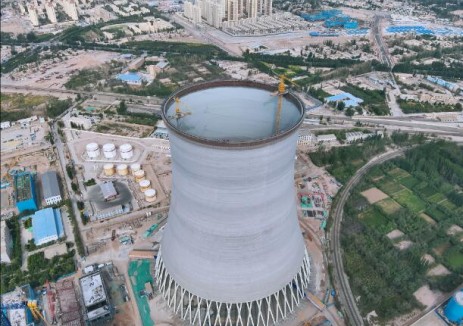 中国能建西北城建承建的华电喀什项目部2台66千瓦