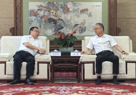 刘增强拜访华能新疆公司执行董事、党委书记刘建