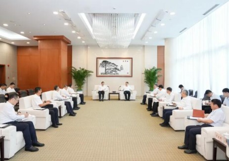 温枢刚张文峰会见哈电集团董事长黄伟、总经理刘清勇
