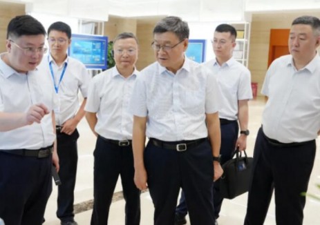 东方电气罗乾宜到东方自控调研