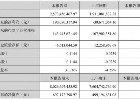 科陆电子发布2025年上半年业绩，扭亏为盈至1.9亿元