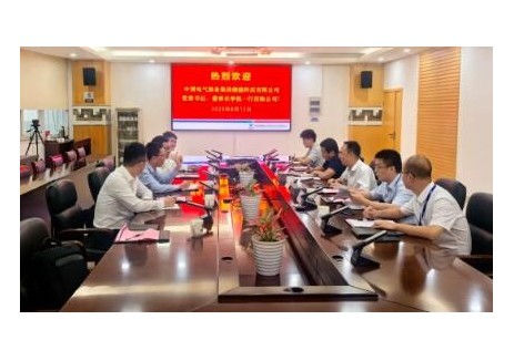 季侃拜访中电建江西院党委书记、董事长邹金杰