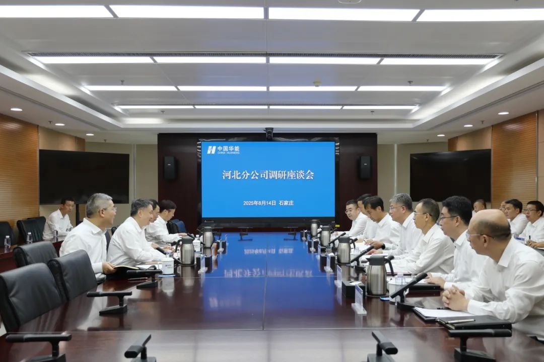中国华能温枢刚到河北分公司调研