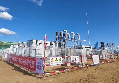 内蒙京能升压站工程“项”上发力
