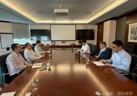 周家义会见新加坡金鹰国际集团可再生能源负责人吴可文，就新能源领域务实合作深入交流