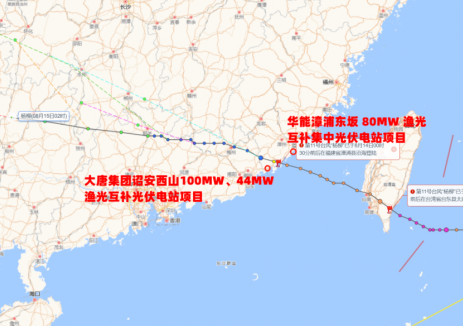 HYPSET在闽粤多个柔性光伏电站项目无惧“杨柳”，