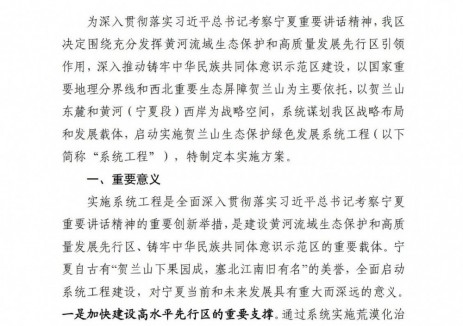 多元化布局新型储能电站！宁夏贺兰山生态保护绿色
