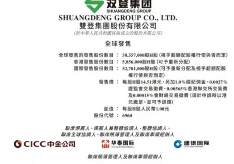 双登股份启动港股IPO招股