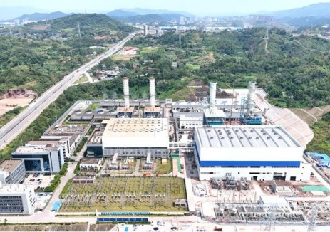 中国能建中电工程西南院总承包的达州燃气电站二期