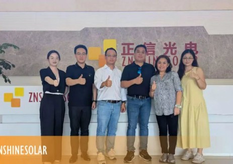 共商合作 | 菲律宾客户到访正信光电江苏宿迁工厂