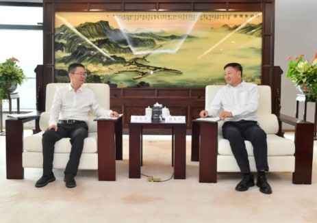 杨长利会见中国一重党委书记、董事长吕智强，深化
