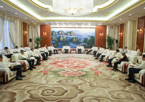 涉及绿电园区等！张智刚与<em>宁夏</em>回族自治区党委书记李邑飞、自治区主席张雨浦举行会谈